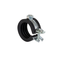 Хомут трубный FISCHER (ФИШЕР) FGRS с быстродействующим замком (оцинкованная сталь), M8/M10 2" 56-63 мм