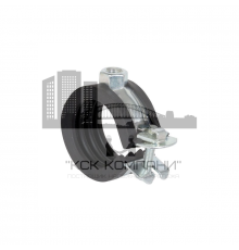 Хомут трубный FISCHER (ФИШЕР) FGRS с быстродействующим замком (оцинкованная сталь), M8/M10 2" 56-63 мм