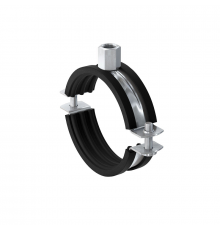 Хомут трубный FISCHER (ФИШЕР) FRS двухэлементный с комбинированной гайкой (оцинкованная сталь), M8/M10 5" 133-141 мм