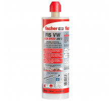 Двухкомпонентный химический анкер зимний FISCHER (ФИШЕР) FIS VW 380 C для установки анкерных шпилек в нерастянутом бетоне и кирпичной кладке (винил
