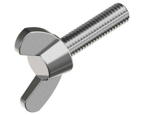 Винт барашек DIN 316 AF нержавеющая сталь A2 / AISI 304, M10x20 мм  купить в Москве