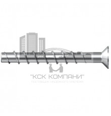 Шуруп FISCHER (ФИШЕР) FBS II SK для быстрого монтажа в бетон с потайной головой (оцинкованная сталь), 8x80 30/15 мм