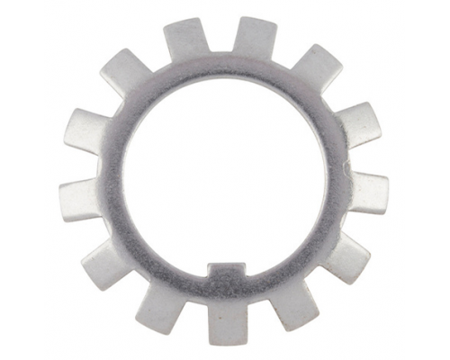 Шайба стопорная многолапчатая DIN 5406 стальная без покрытия, МВ5 42x25x1.25 мм