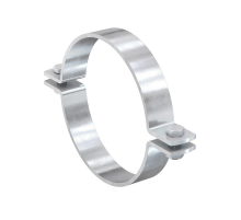 Трубный хомут для тяжелых нагрузок FISCHER (ФИШЕР) FMFSC 25 для крепления трубопроводов к профилям FMP (горячеоцинкованная сталь), M10 d 34 мм (1")
