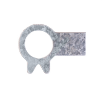 Шайба стопорная с лапкой ГОСТ 13463-77 класса точности А из оцинкованной стали, M6