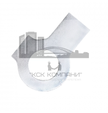 Шайба стопорная DIN 463 с двумя лапками (оцинкованная сталь), M12x13 мм