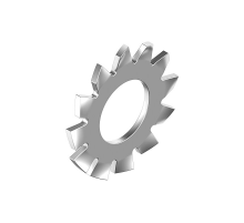 Шайба пружинная с внешними зубцами DIN 6797 AZ (A2) форма A, 5.3xM5