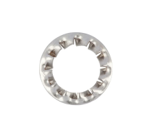 Шайба стопорная с внутренними зубцами DIN 6798 J (A2) форма J, 13.0xM12