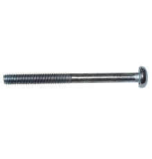 Винт DIN 7985 с полуцилиндрической головкой и неполной резьбой 16 мм шлиц Phillips оцинкованная сталь 4.8-5.8, M5x150 мм