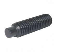 Винт установочный DIN 915 с внутренним шестигранником и цилиндрическим концом оксидированная сталь класс прочности 12.9, M10x25 мм