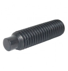 Винт установочный DIN 915 с внутренним шестигранником и цилиндрическим концом оксидированная сталь класс прочности 12.9, M8x20 мм