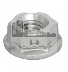 Гайка со стопорным буртом ИЭК оцинкованная сталь, M12