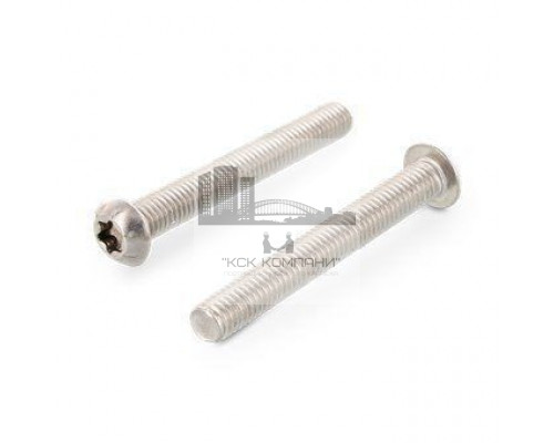 Винт ISO 7380 (A2) с полукруглой головкой шлиц Torx, M4X25