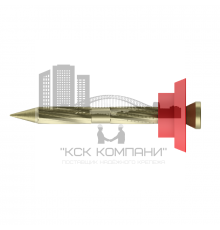 Дюбель-гвоздь TERMOCLIP с полимерной шайбой, 4x40