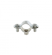 Зажим для труб FISCHER (ФИШЕР) AM двухсторонний металлический с внутренней резьбой (оцинкованная сталь), M6 18 мм