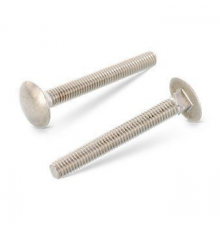 Болт DIN 603 F (A2) с полукруглой головкой и квадратным подголовком, M8X75