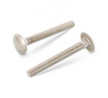 Болт DIN 603 F (A2) с полукруглой головкой и квадратным подголовком, M10X30