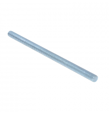 Шпилька резьбовая DIN 975 метровая с метрической резьбой по всей длине (оцинкованная сталь), M16x1000 мм