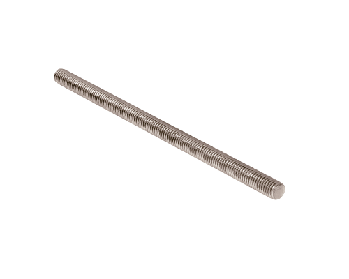 Шпилька резьбовая DIN 975 метровая с метрической резьбой по всей длине нержавеющая сталь A2 / AISI 304, M27x1000 мм