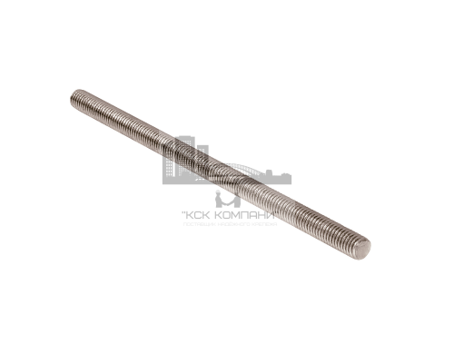 Шпилька резьбовая DIN 975 метровая с метрической резьбой по всей длине нержавеющая сталь A2 / AISI 304, M5x2000 мм