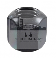 Гайка шестигранная высокая DIN 6330 форма В с одним сферическим торцом сталь без покрытия класс прочности 10.0, M12