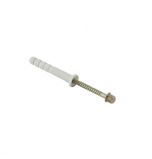 Забивной дюбель+винт-шуруп WALRAVEN BIS оцинкованная сталь, полиамид, M6x40 мм