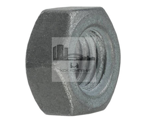 Гайка шестигранная ИЭК HDZ горячеоцинкованная сталь, M6