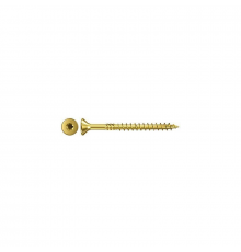 Шуруп FISCHER (ФИШЕР) FPF-ST YZP c неполной резьбой, потайной головкой и шлицем TORX (оцинкованная сталь), 5x40 мм (500)