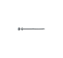 Шуруп FISCHER (ФИШЕР) FPF-HT ZPP с неполной резьбой, прессшайбой и шестигранной головой со шлицем TORX (оцинкованная сталь), 10x80 мм (50)