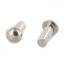 Заклёпка с полукруглой головкой DIN 660 под молоток из нержавеющей стали А2, 6х50 мм