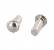 Заклёпка с полукруглой головкой DIN 660 под молоток из нержавеющей стали А4, 3х16 мм