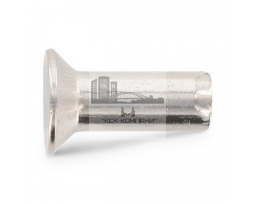 Заклёпка с потайной головкой DIN 661 под молоток из нержавеющей стали А2, 3х20 мм