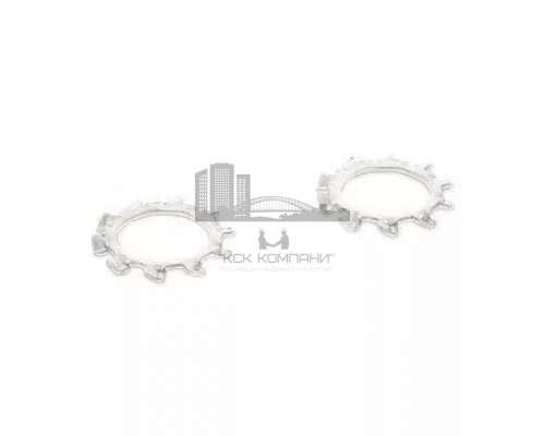 Шайба пружинная с внешними зубцами DIN 6797 AZ (A2) форма A, 28.0xM27