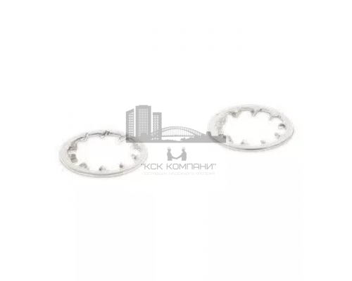 Шайба пружинная с внутренними зубцами DIN 6797 J (A2) форма J, 10.5xM10