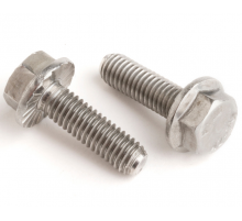 Болт DIN 6921 (A2) с шестигранной головкой с рельефным фланцем, M8x16