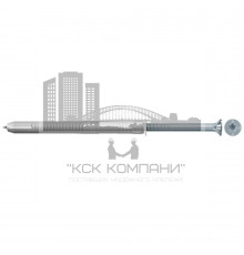 Универсальный фасадный дюбель FISCHER (ФИШЕР) FUR-T с шурупом с потайной головкой, 8x120 мм