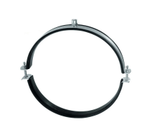 Хомут для воздуховода с резиновым профилем оцинкованная сталь, M8 d 250 мм
