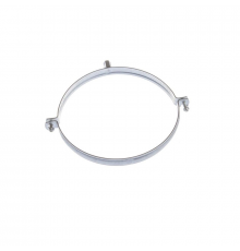 Хомут для воздуховода без резинового профиля оцинкованная сталь, M8 d 355 мм