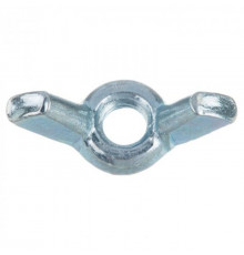 Гайка барашек DIN 315 с прямоугольными лепестками американская форма оцинкованная сталь класс прочности 5, M10