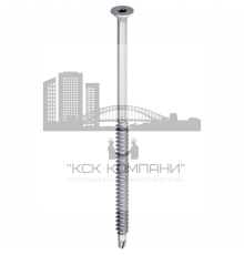 Самосверлящий винт EJOT (ЭЙОТ) SAPHIR JT3-ST-2-6.0 для крепления деревянной обрешетки к металлической/алюминиевой конструкции (нержавеющая сталь A2/AIS
