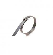 Кабельная стяжка KAB ST с замковым механизмом из нержавеющей стали A2/AISI 304, 7.9x600 мм