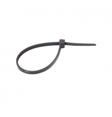Кабельная стяжка нейлоновая черная для использования вне помещений, 7.6x400 мм