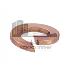 Шайба (гровер) пружинная DIN 127 форма B бронза, M6x6.1 мм