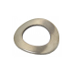 Шайба DIN 137 форма В пружинная тарельчатая волнообразная (оцинкованная сталь), M6x6.4 мм