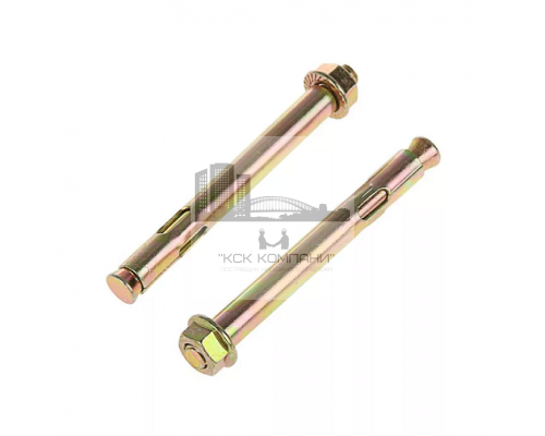 Анкерный болт IEK с гайкой оцинкованная сталь, M10x95 мм  купить в Москве