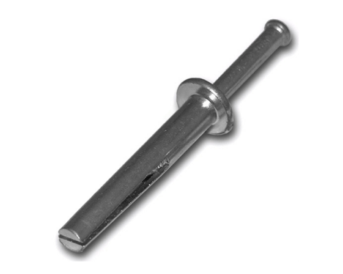 Дюбель-гвоздь забиваемый металлический (оцинкованная сталь), 6x40/19 мм