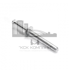 Дюбель-гвоздь забиваемый металлический (оцинкованная сталь), 6x40/19 мм