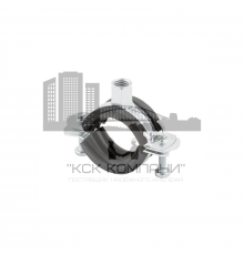 Хомут трубный FISCHER (ФИШЕР) FRS Plus двухэлементный с быстродействующим замком (оцинкованная сталь), M8/M10 1 1/2" 48-53 мм