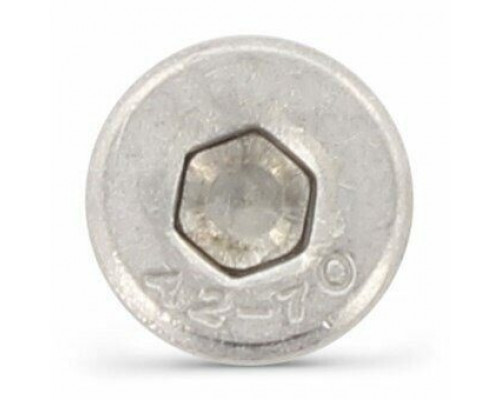 Винт DIN 7984 (A2) с низкой цилиндрической головкой и внутренним шестигранником, M8X35