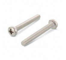 Винт DIN 7985 H (A4) с полуцилиндрической головкой шлиц Phillips, M4x25 мм